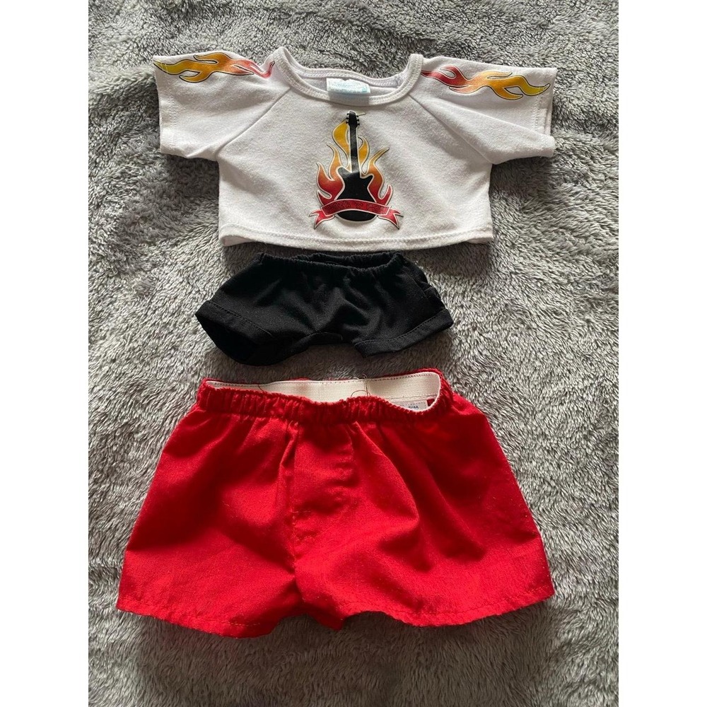 Build A Bear Rock N Roll Clothes BAB Outfit Stuffed Animal Accessories Plush